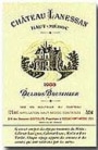 Chateau Lanessan 2004 Front Label