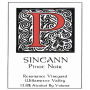 Sineann Resonance Vineyard Pinot Noir 2008 Front Label