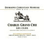 Christian Moreau Chablis Les Clos Grand Cru 2008 Front Label