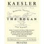 Kaesler The Bogan Shiraz 2007 Front Label