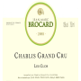 Brocard Les Clos Grand Cru Chablis 2008 Front Label