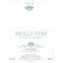 Domaine Cailbourdin Pouilly-Fume Les Cris (375ML half-bottle) 2009 Front Label