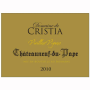 Domaine de Cristia Chateauneuf-du-Pape Vieilles Vignes Blanc 2010 Front Label