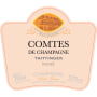 Taittinger Comtes de Champagne Grands Crus Rose (1.5 Liter Magnum) 2005 Front Label