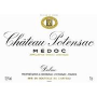 Chateau Potensac 1995 Front Label