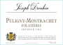 Joseph Drouhin Puligny-Montrachet Folatieres Premier Cru 2010 Front Label