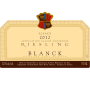 Paul Blanck Et Fils Classique Riesling (375ML half-bottle) 2012 Front Label