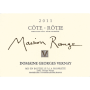 Georges Vernay Cote-Rotie Maison Rouge (1.5 Liter Magnum) 2011 Front Label