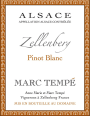Marc Tempe Zellenberg Pinot Blanc 2010 Front Label