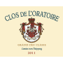 Clos de l'Oratoire 2011 Front Label