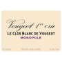 Domaine de la Vougeraie Vougeot Le Clos Blanc de Vougeot Monopole Premier Cru 2011 Front Label