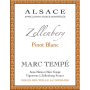 Marc Tempe Zellenberg Pinot Blanc 2010 Front Label