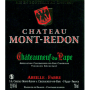 Chateau Mont-Redon Chateauneuf-du-Pape Blanc 2012 Front Label