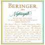 Beringer Nightingale Semillon-Sauvignon Blanc (375ML) 2003 Front Label