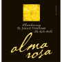 Alma Rosa El Jabali Vineyard Chardonnay 2014 Front Label