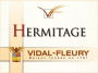 Vidal-Fleury Hermitage 2013 Front Label