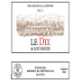 Los Vascos Le Dix 1997 Front Label