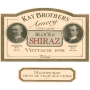 Kay Brothers Block 6 Shiraz 1998 Front Label
