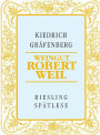 Robert Weil Kiedrich Grafenberg Riesling Spatlese 2011 Front Label
