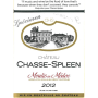 Chateau Chasse Spleen 2012 Front Label