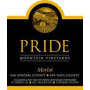 Pride Mountain Vineyards Merlot (1.5 Liter Magnum) 2002 Front Label