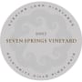 Evening Land Seven Springs Vineyard Pinot Noir (1.5 Liter Magnum) 2007 Front Label