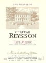 Chateau Reysson Haut-Medoc 2010 Front Label