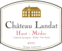 Domaines Fabre Chateau Landat 2011 Front Label