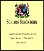 Graf von Schonborn Hattenheim Pfaffenberg Auslese Riesling 2002 Front Label