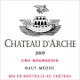 Mahler-Besse Chateau d'Arche 2009 Front Label