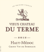 Maison Bouey Haut-Medoc Vieux Chateau du Terme 2012 Front Label