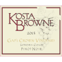 Kosta Browne Gap's Crown Vineyard Pinot Noir (1.5L Magnum) 2015 Front Label