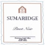 Sumaridge Walker Bay Pinot Noir 2007 Front Label