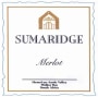 Sumaridge Walker Bay Merlot 2007 Front Label