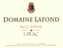 Domaine Lafond Lirac Blanc 2015 Front Label