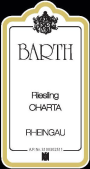 Wein und Sektgut Barth Rheingau Charta Riesling 2012 Front Label