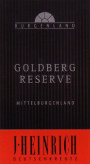 Weingut J. Heinrich Reserve Blaufrankisch 2009 Front Label