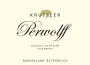 Weingut Krutzler Perwolff Blaufrankisch 2009 Front Label