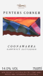 Punters Corner Coonawarra Cabernet Sauvignon 1999 Front Label