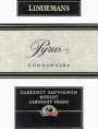 Lindeman’s Bin Series Coonawarra Pyrus 1999 Front Label