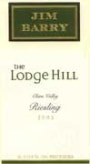 Jim Barry Lodge Hill Riesling 2003 Front Label