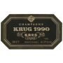 Krug Brut 1990 Front Label