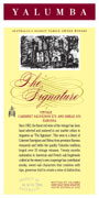 Yalumba The Signature Cabernet-Shiraz 2000 Front Label