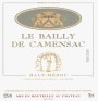 Chateau de Camensac Le Bailly de Camensac 2002 Front Label