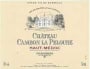 Chateau Cambon La Pelouse Haut-Medoc Cru Bourgeois Superieur 2003 Front Label