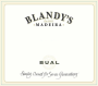 Blandy's Bual Madeira (500ml) 2003 Front Label