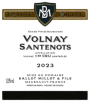 Ballot-Millot Volnay Santenots Premier Cru (375ML half-bottle) 2023 Front Label