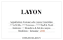 Domaine Belargus Layon Coteaux du Layon Moelleux (375ML half-bottle) 2018 Front Label