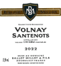 Ballot-Millot Volnay Santenots Premier Cru (375ML half-bottle) 2022 Front Label