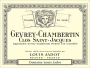Louis Jadot Gevrey-Chambertin Clos St. Jacques Premier Cru (1.5 Liter Magnum) 2020 Front Label